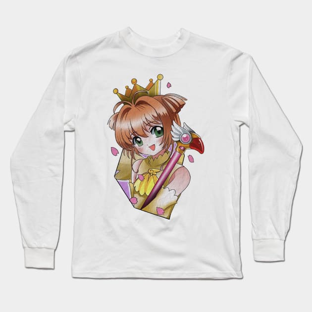 cardcaptor sakura Long Sleeve T-Shirt by Stephanie Francoeur Art